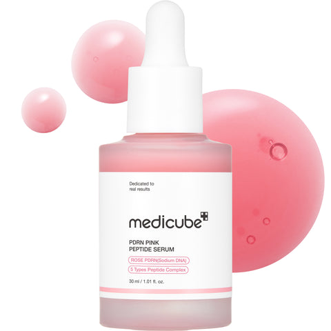 Sérum rose au PDRN et aux peptides